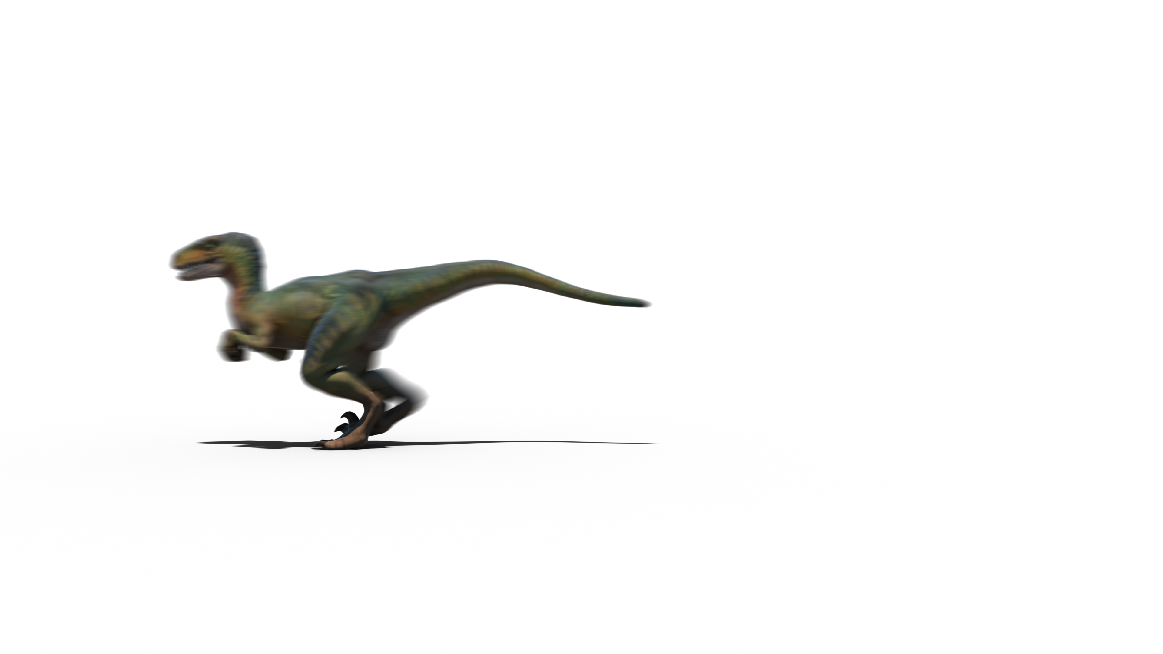 Looping Velociraptor Running Angle 1 Effect