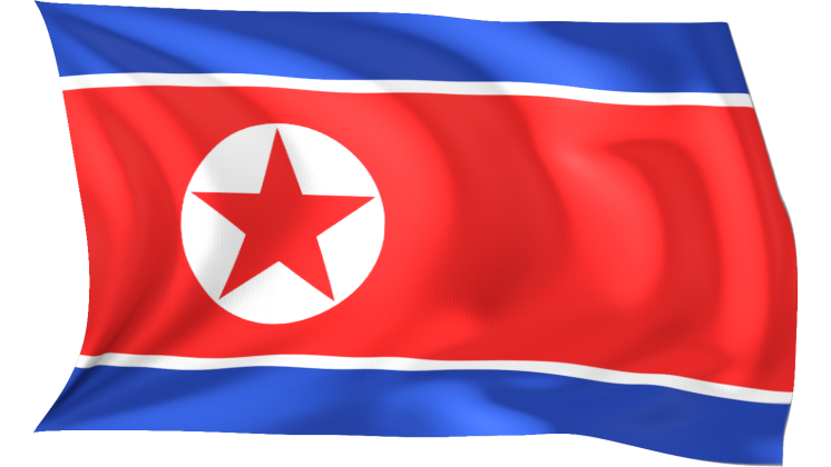 Download HD HD VFX of Looping Waving Flag North Korea HD VFX of Looping Waving Flag North Korea