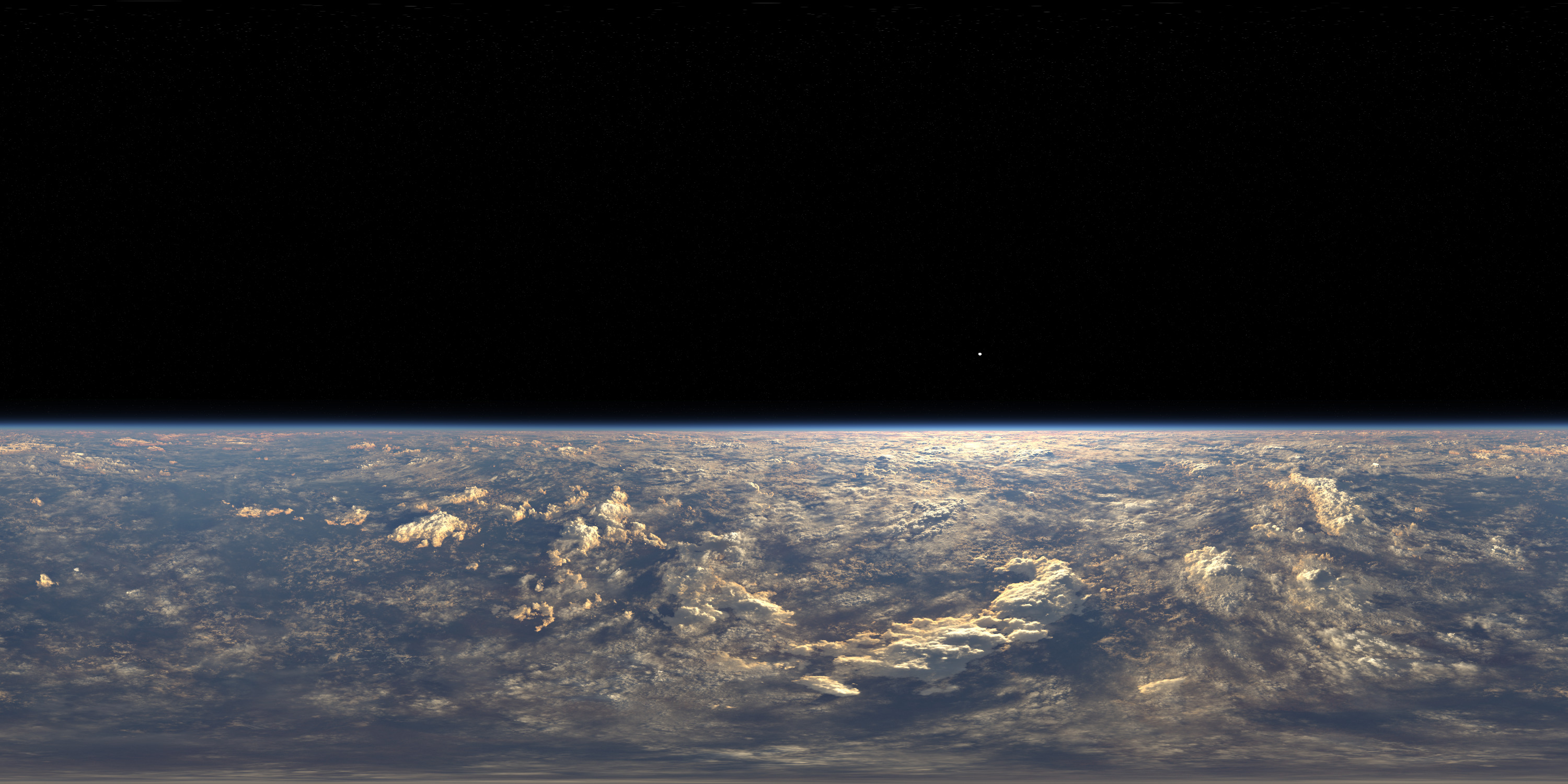 Upper Atmosphere 3D Environment // RenderCrate