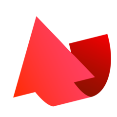 Download Stock Image: Basic Arrow Red 8