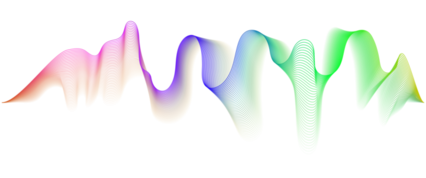 Download Stock Image: Audiowave Style 06 Color Rainbow2