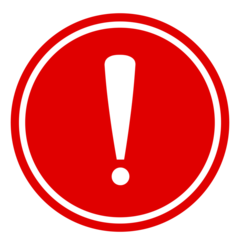Download Stock Image: Notice Sign Circle