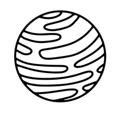 Download Stock Image: Space Doodle 3